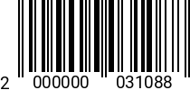 Штрихкод Винт 6 х 75 ГОСТ 17475 оц. 2000000031088