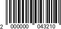 Штрихкод Винт 5 х 40 * 8.8 DIN 7991 оц. 2000000043210