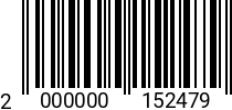 Штрихкод Болт М16х 30 DIN 933 A2 2000000152479