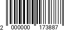 Штрихкод Саморез 3.9 х 6.5 полусф.г. DIN 7981 оц. 2000000173887