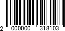 Штрихкод Гайка самокон. М 12 * 6.0 DIN 985 оц. (250шт.) 2000000318103