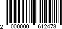 Штрихкод Винт 6х12 потайн.гол. DIN 965 A2 2000000612478