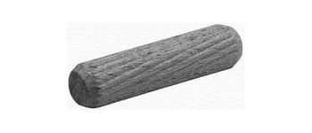 Шкант деревянный с прямой нарезкой (Form A)