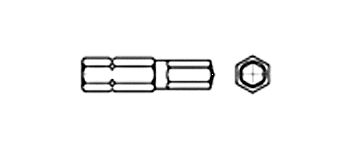 Бита шестигранная внутренняя - Германия
