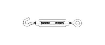 Талреп 24 х255 КРЮК-КОЛЬЦО DIN1480 A4